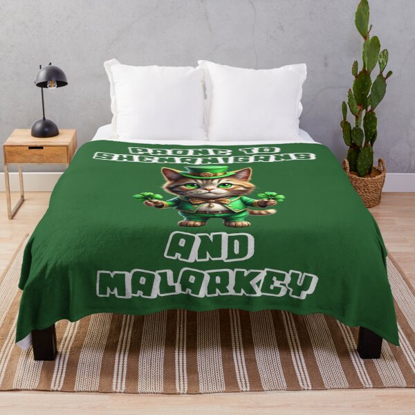 Item preview, Prone To Shenanigans and Malarkey St Patricks Day designed and sold by BlueGoldArt.