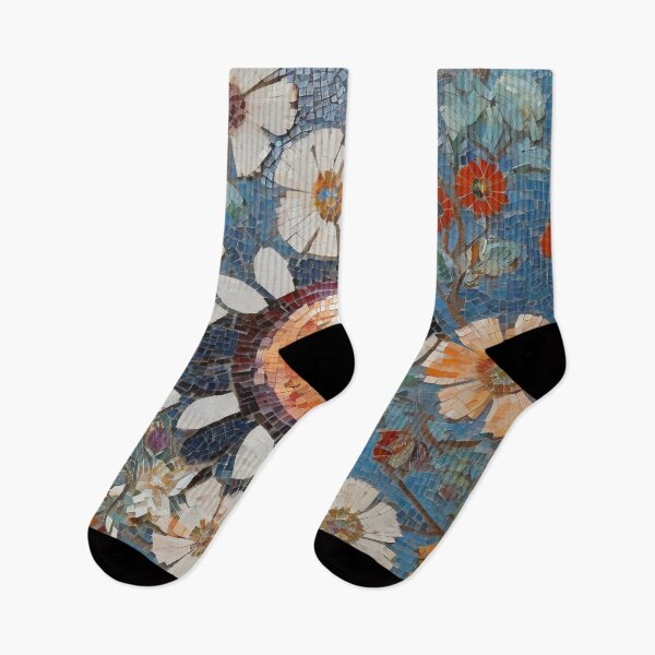 Item preview, Modern Art with Floral Mosaic Influence designed and sold by Tamas Das.