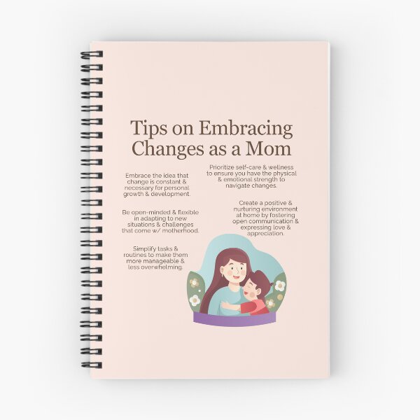 Item preview, Tips on Embracing Changes as a Mom designed and sold by TFHStore.