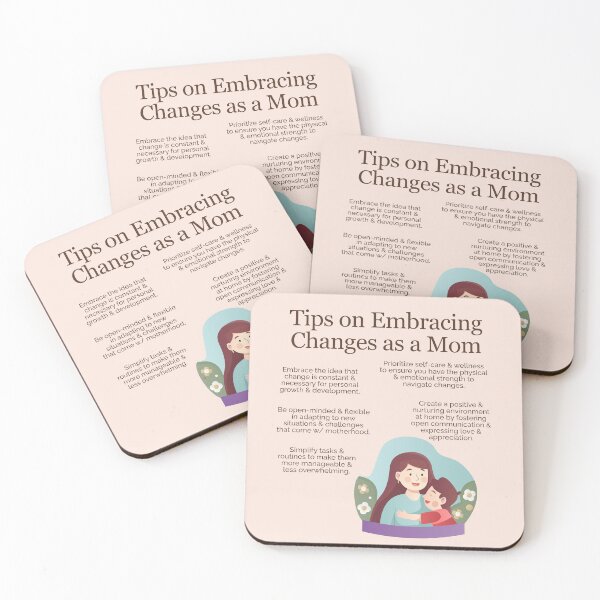 Item preview, Tips on Embracing Changes as a Mom designed and sold by TFHStore.