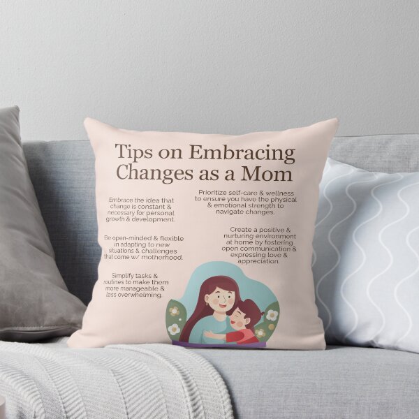 Item preview, Tips on Embracing Changes as a Mom designed and sold by TheFocusedShop.