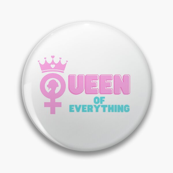 Item preview, funny gift for women day queen of everything designed and sold by CreateRabbits.