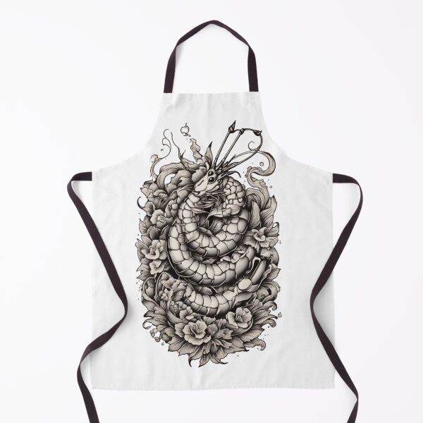 Item preview, Flash Shrimp Ink: Traditional Sailor Jerry Style Design designed and sold by Pixel Palette.