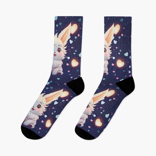 Item preview, cute white rabbit designed and sold by fantasyMASTER.