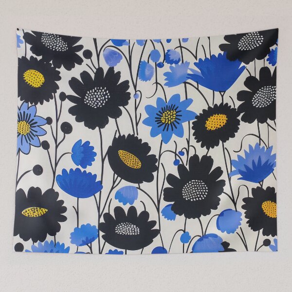 Item preview, Cornflower flower pattern designed and sold by FlowersColorful.
