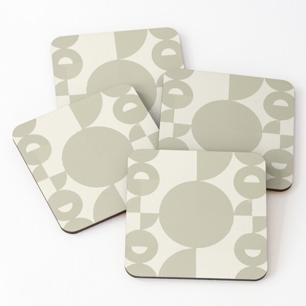 Item preview, Neutral Halftone Geometric Pattern XVI designed and sold by Sumaia Sharmin.