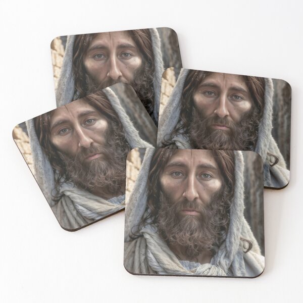 Item preview, Hyper-Realistic Jesus in 1st Century Jerusalem Print designed and sold by ShroudFaceAI.
