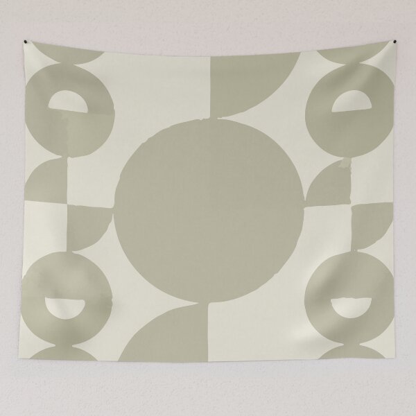 Item preview, Neutral Halftone Geometric Pattern XVI designed and sold by Sumaia Sharmin.