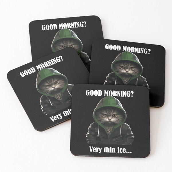 Item preview, Good Morning? Very thin ice... designed and sold by Lichtisign.