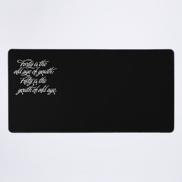 Item preview, Forty is the old age of youth; Fifty is the youth of old age. v.9 designed and sold by x1brett.