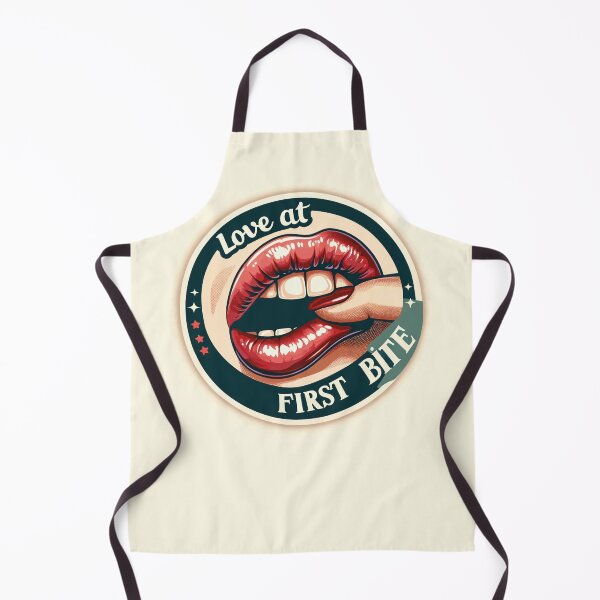 Item preview, Seductive Encounter: Love at First Bite Retro Badge designed and sold by SaiwaiMiyuki.