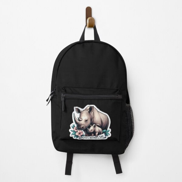 Item preview, rhinoceros mam  Mothers Day Sticker designed and sold by Expressions-Sel.