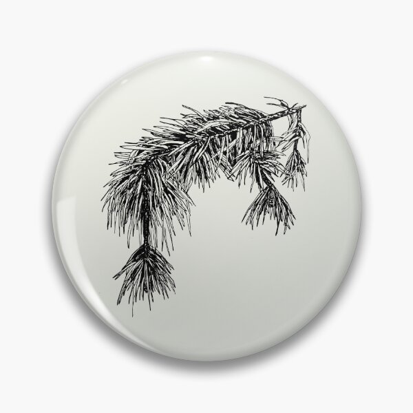Item preview, Pinus Sylvestris (Scots Pine) Botanical Art designed and sold by Math Merch Design.