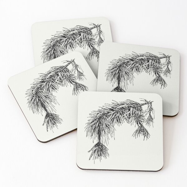 Item preview, Pinus Sylvestris (Scots Pine) Botanical Art designed and sold by Math Merch Design.