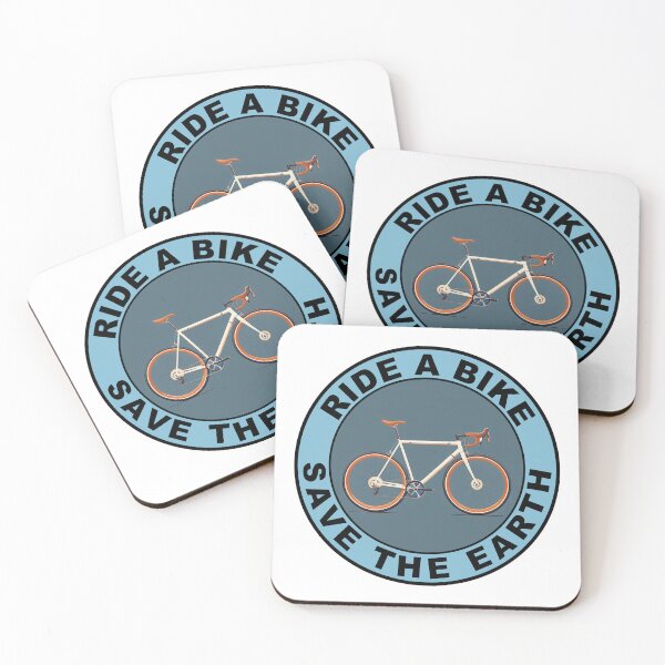Item preview, Ride a bike save the earth designed and sold by Sundae7.