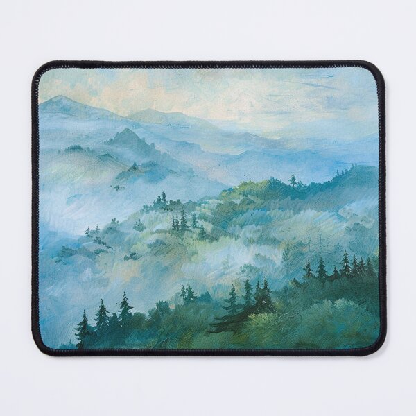Item preview, Mist Covered Mountains designed and sold by SallieIrma.
