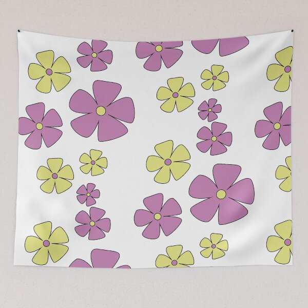 Item preview, Pink and Yellow Daisy Flowers designed and sold by Printable-Cutie.