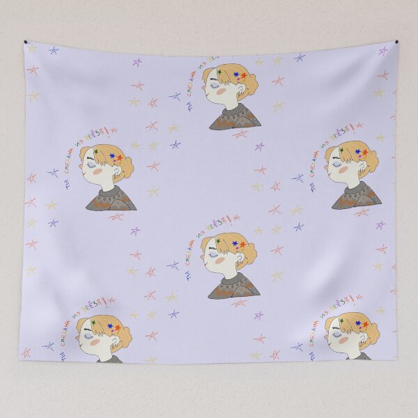Item preview, Cute girl with stars and cozy sweater  designed and sold by Kater1naart.