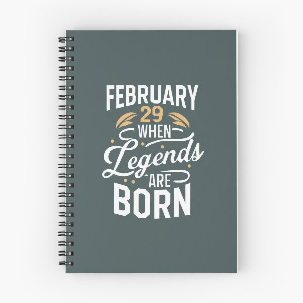Item preview, February 29 Birthday Leap Year Cool  designed and sold by BlueGoldArt.