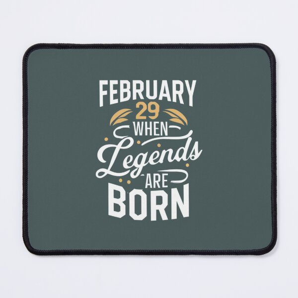 Item preview, February 29 Birthday Leap Year Cool  designed and sold by BlueGoldArt.