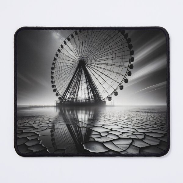 Item preview, Deserted Ferris Wheel designed and sold by Vibranta Studio.