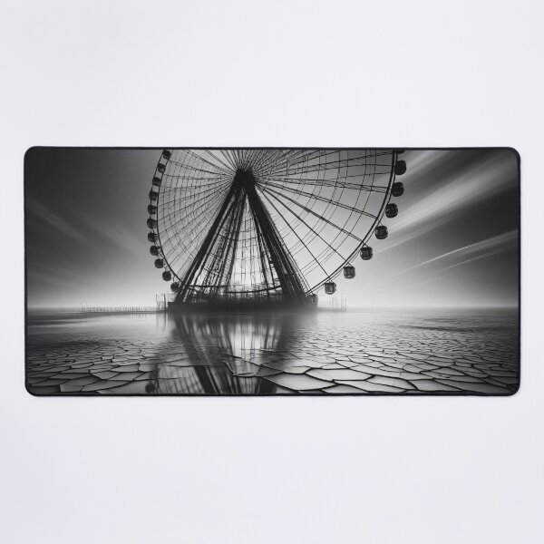 Item preview, Deserted Ferris Wheel designed and sold by Vibranta Studio.