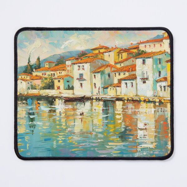 Item preview, Beautiful Riverside Town designed and sold by SallieIrma.