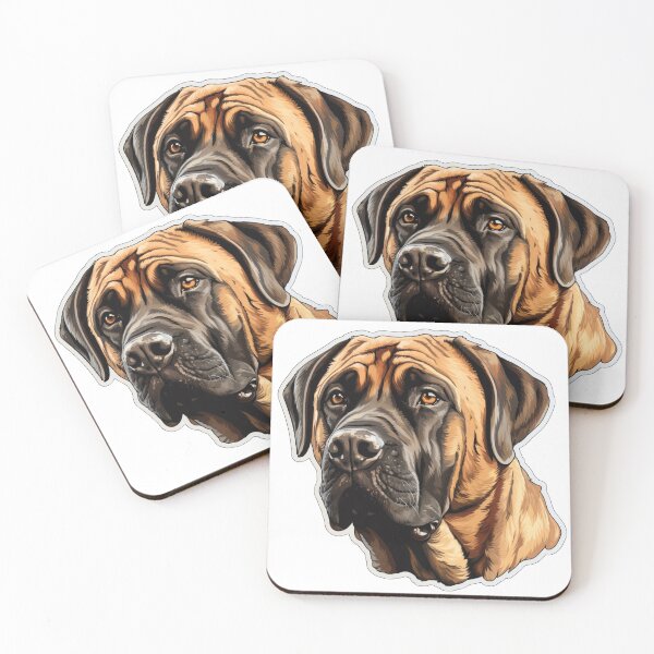 Item preview, Alentejo Mastiff Sticker  // Rafeiro do alentejo puppy // Cute portuguese mastiff designed and sold by SMARTKIT  DESIGNAGENCY.