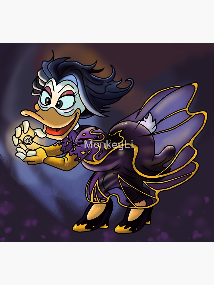 Magica de Spell - What if Lorcana Card" Sticker by MonkeyLi | Redbubble