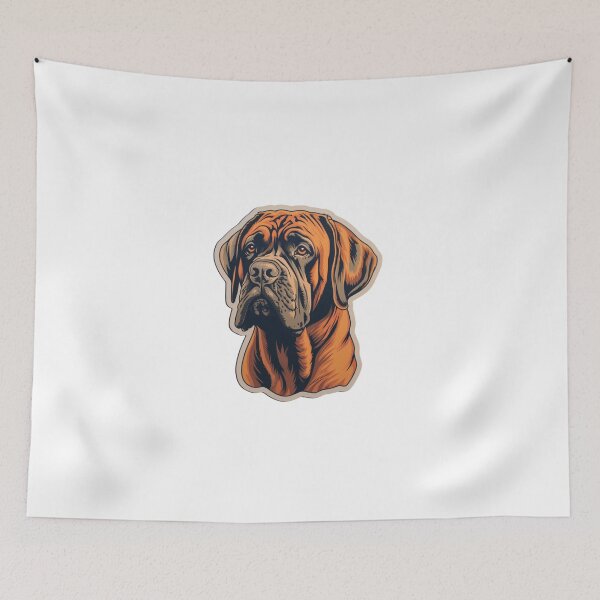 Item preview, Alentejo Mastiff Sticker  // Rafeiro do alentejo puppy // Cute portuguese mastiff designed and sold by SMARTKIT  DESIGNAGENCY.