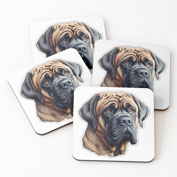 Item preview, Alentejo Mastiff Sticker  // Rafeiro do alentejo puppy // Cute portuguese mastiff designed and sold by SMARTKIT  DESIGNAGENCY.