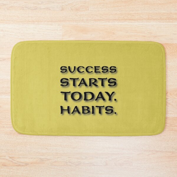 Item preview, (BF) Success starts today. Habits. designed and sold by greatvibes4u.