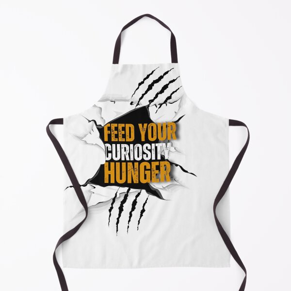 Item preview, Feed Your Curiosity Hunger Curiosity design designed and sold by CuriositySenses.