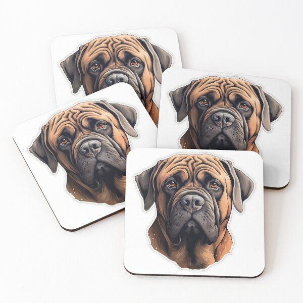 Item preview, Alentejo Mastiff Sticker  // Rafeiro do alentejo puppy // Cute portuguese mastiff designed and sold by SMARTKIT  DESIGNAGENCY.