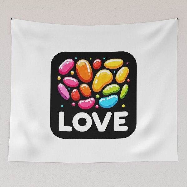 Item preview, Jellybean Love designed and sold by PickledjoArt.