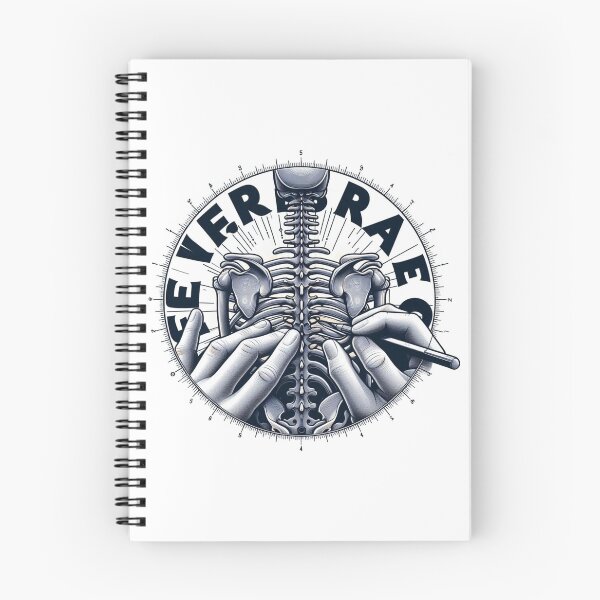 Item preview, vertebrae art sticker  designed and sold by RDYM.