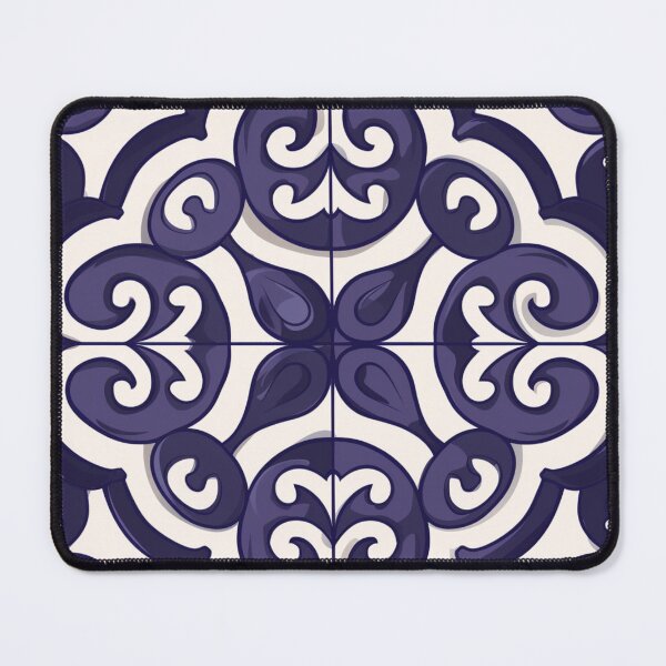 Item preview, Kowhaiwhai Miki (Light Pink And Purple) Pattern designed and sold by GrinGalore.