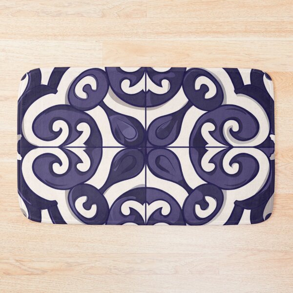 Item preview, Kowhaiwhai Miki (Light Pink And Purple) Pattern designed and sold by GrinGalore.