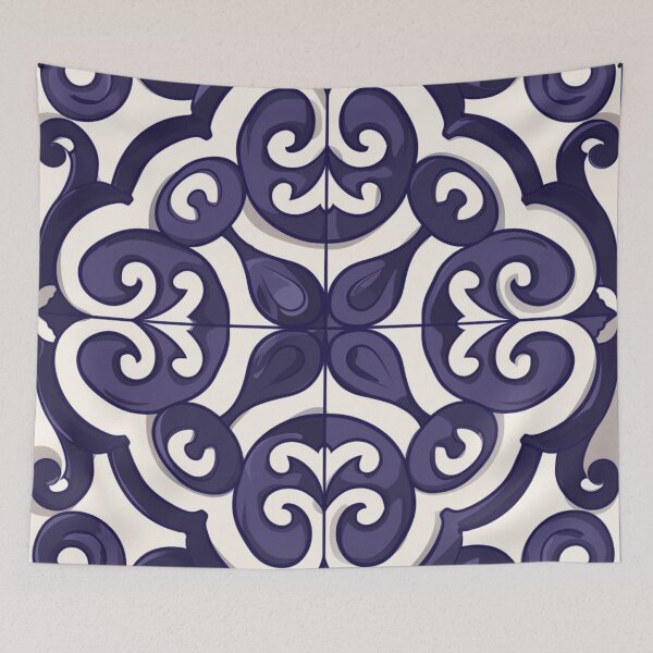 Item preview, Kowhaiwhai Miki (Light Pink And Purple) Pattern designed and sold by GrinGalore.