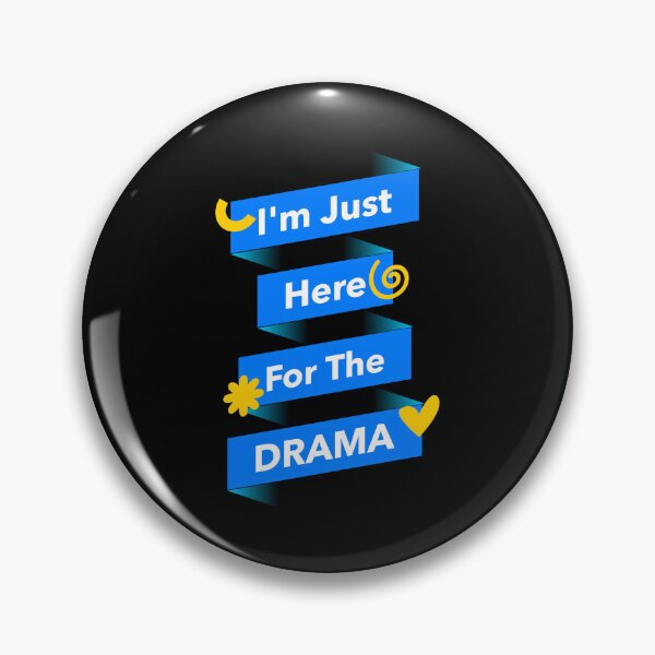 Item preview, I'm Just Here For The Drama I Love Drama designed and sold by ArabCorner.