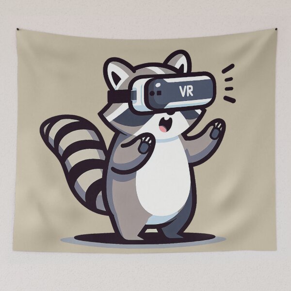 Item preview, VR Thrill: Raccoon's Excitement designed and sold by zzz888.