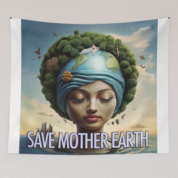 Item preview, Save Mother Earth designed and sold by likbatonboot.
