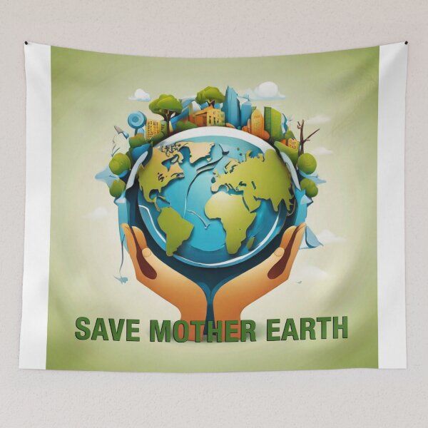 Item preview, Save Mother Earth designed and sold by likbatonboot.