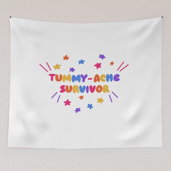 Item preview, Tummy-Ache Survivor designed and sold by Junimo Moonimo.