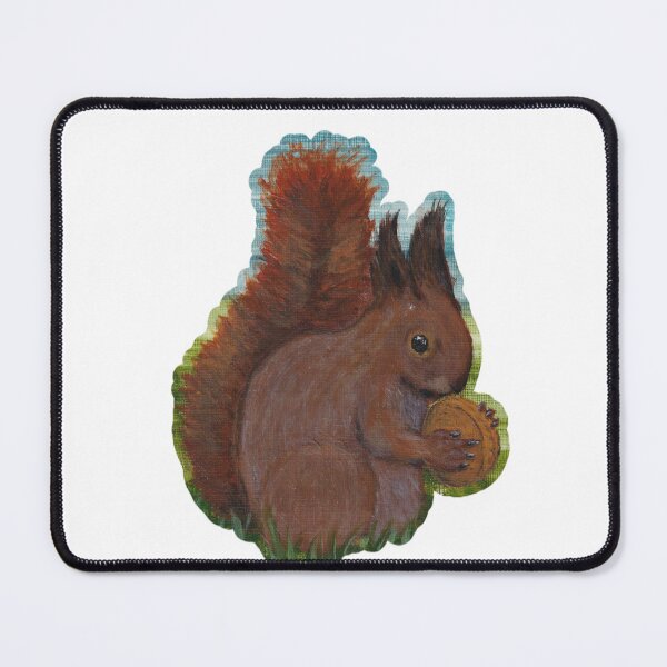 Item preview, A Cute Little Squirrel in Acrylic designed and sold by alfietreloarart.