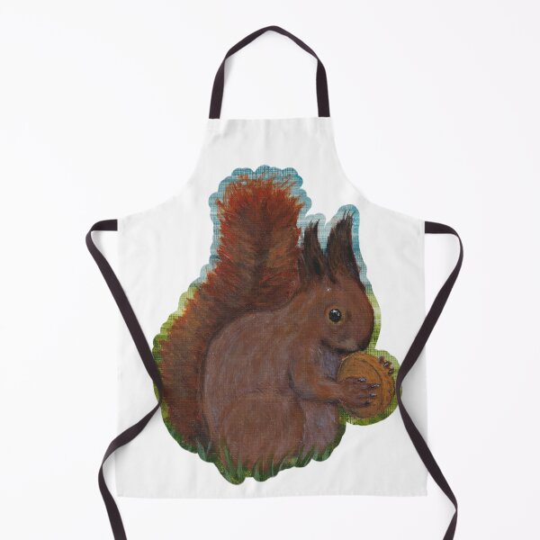 Item preview, A Cute Little Squirrel in Acrylic designed and sold by alfietreloarart.