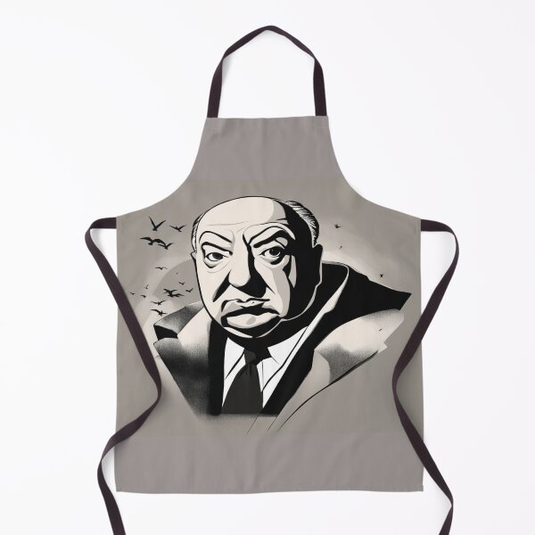 Item preview, Alfred Hitchcock Fan Art designed and sold by Midnight Veil Designs.