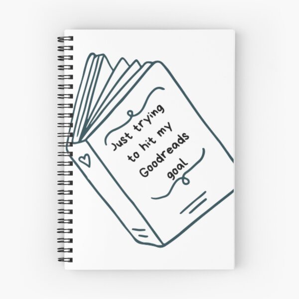 Item preview, Trying to hit my goodreads goal designed and sold by calliedancer.