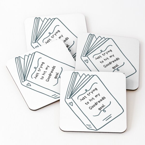 Item preview, Trying to hit my goodreads goal designed and sold by calliedancer.
