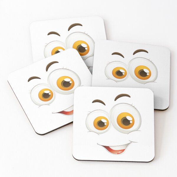 Item preview, happy facial expression on white designed and sold by wafa80.